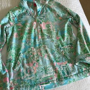 Palm beach Lilly Pulitzer pop over size medium